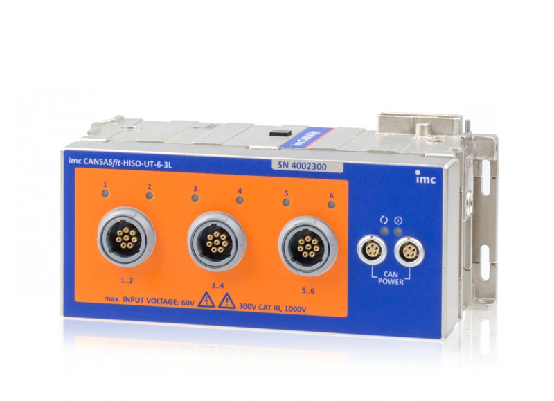 6 channels voltage, RTD, resistance, MEMS acceleration sensors
