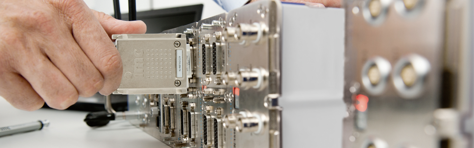 amplification and digitization of the input signal