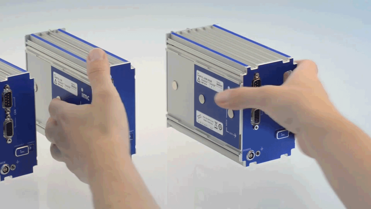 imc CANSASflex: click mechanism
