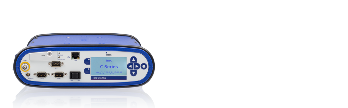 imc C-SERIES data acquisition system