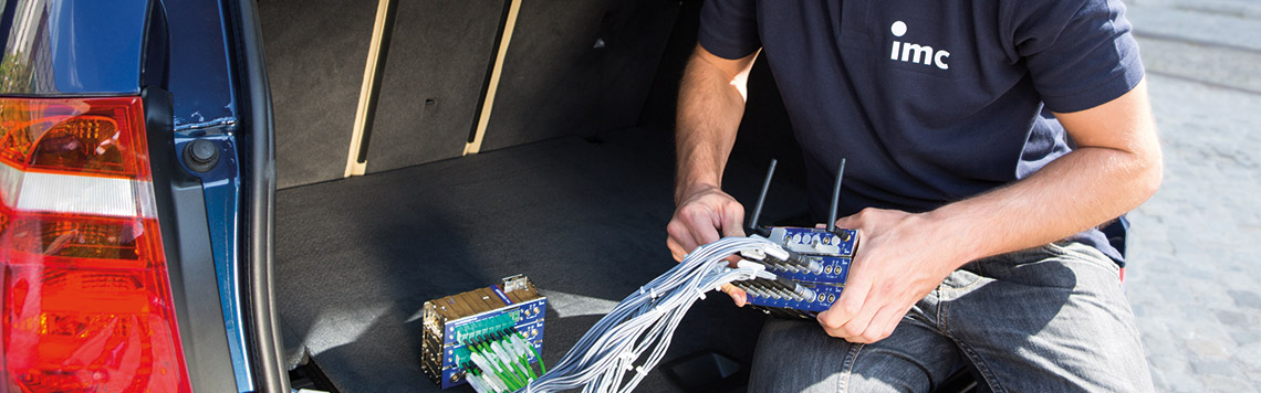 imc CANSASfit: measurement module for automotive testing