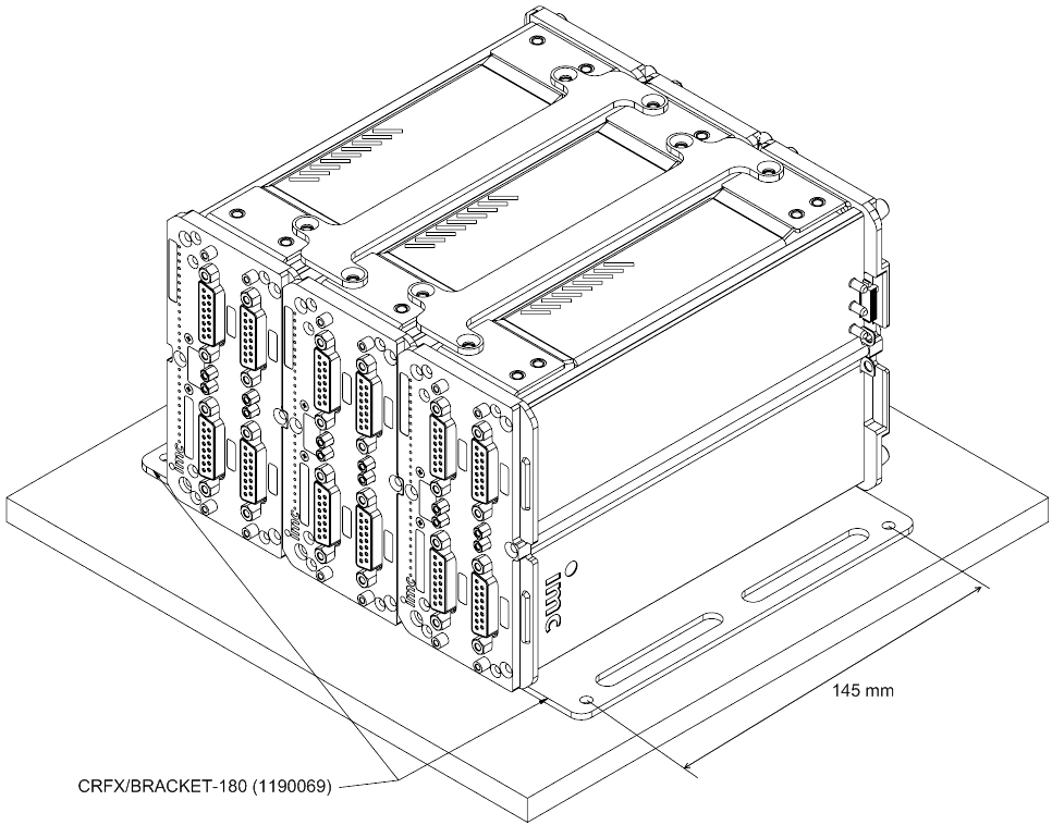 Mounting bracket 180° (CANFX/BRACKET-180-XX) 