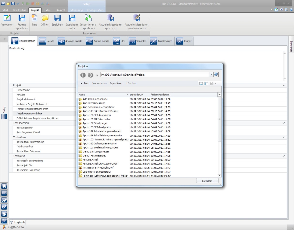 test & measurement software