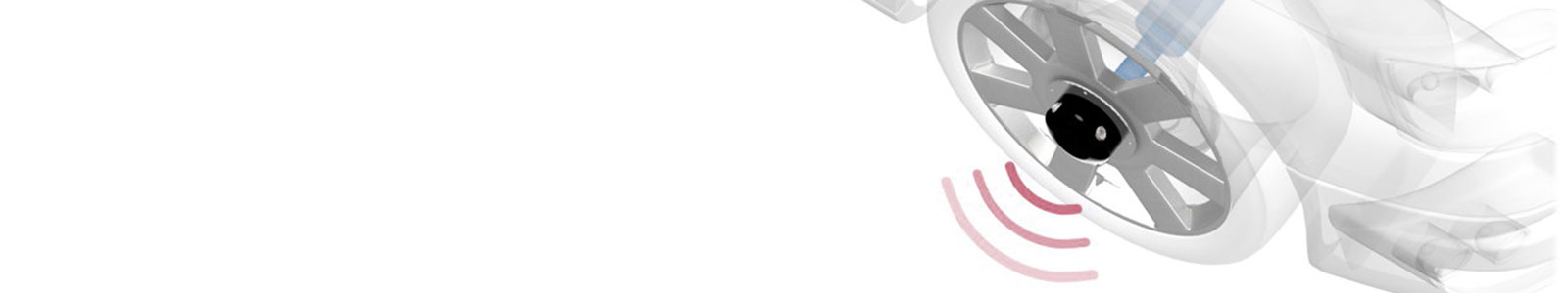 Temperature measurements on the wheel