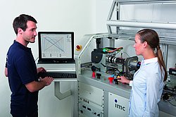 Sistema de medida para banco de pruebas