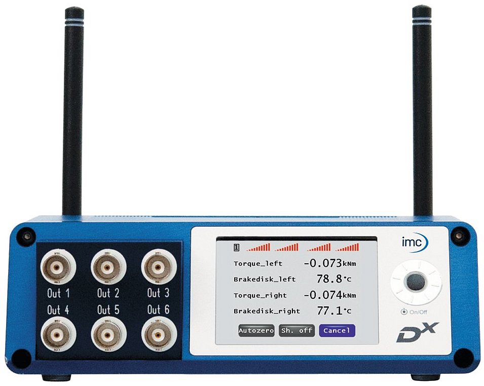 Dx receiver unit RCI (front)