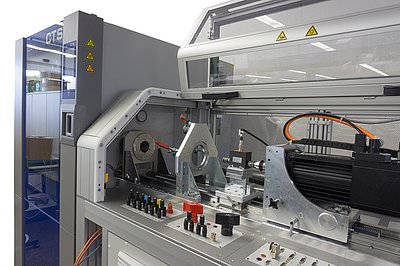 EC/DC motor test stand with climate chamber